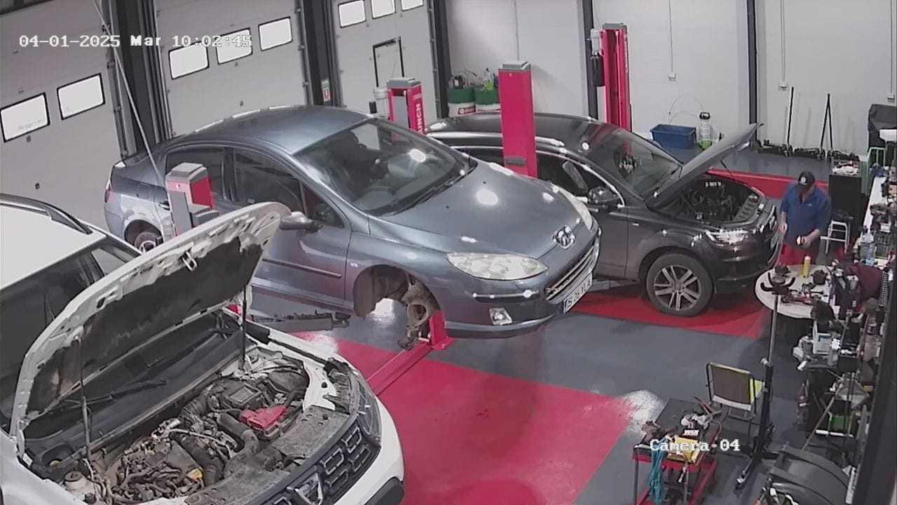 Atelier filmat de camera de supraveghere